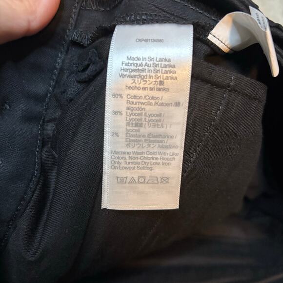 Madewell Low-Slung Baggy Utility Wide-Leg Pants Almost Black NWT 25 - Picture 8 of 9